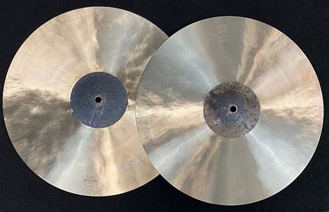 Wuhan 15 Koi Hihat Cymbal Pair 1148 1449g Reverb