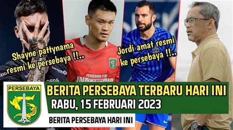 Kabar Persebaya Terbaru Hari Inishayne Pattynama Resmi Ke Persebaya