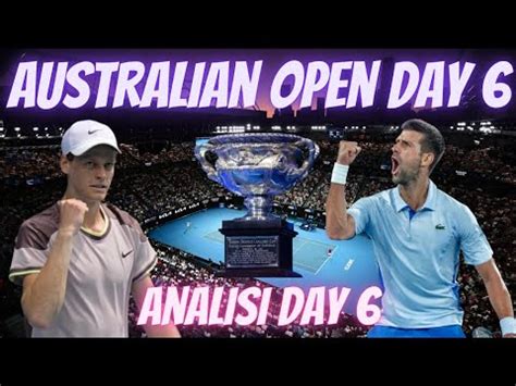 AUSTRALIAN OPEN DAY 6 SINNER E DJOKOVIC ANCORA IN CAMPO COBOLLI TENTA