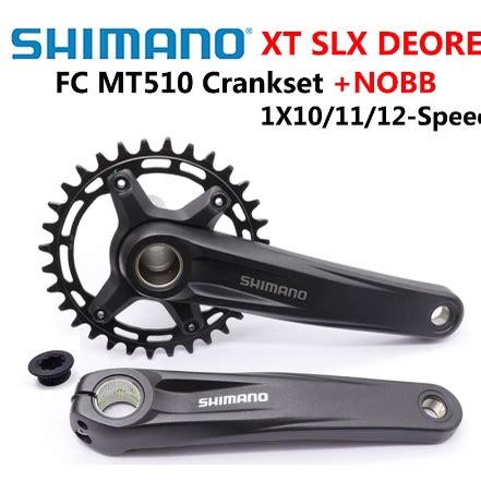 SHIMANO DEORE FC MT510 Crankset 1x12S MT510 175mm 32T 34T MTB Bike