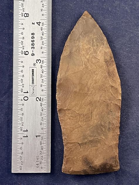 Bid Now Beaver Lake Indian Artifact Arrowhead Invalid Date Cst