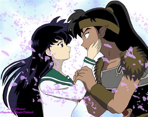 Kagome And Kouga Soft Touch By Illuminasi On Deviantart