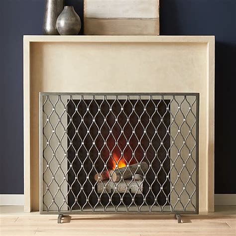 Crate Barrel Fireplace Screen Fireplace Guide By Linda