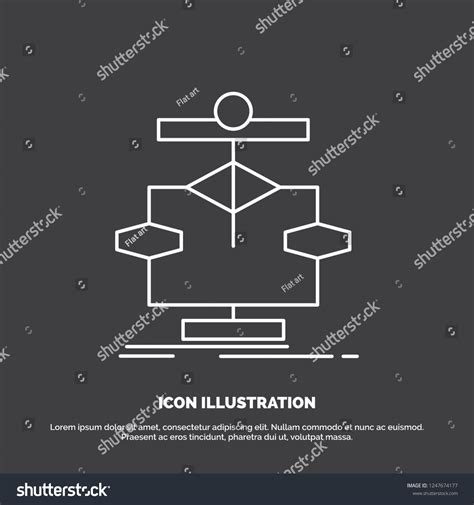 Algorithm Chart Data Diagram Flow Icon Stock Vector (Royalty Free ...