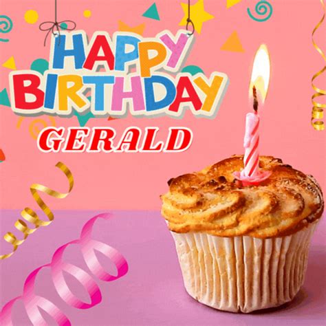 Happy Birthday Gerald Wishes Images Cake Memes 