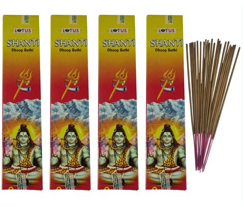 Uniqon Pack Of Shanti Scented Incense Sticks Home Essentials