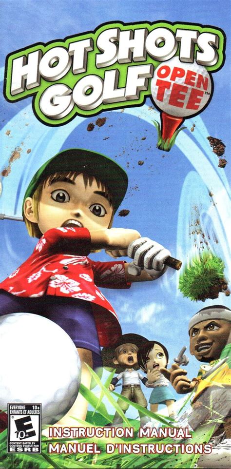 Amazon Hot Shots Golf Open Tee PSP Instruction Booklet Sony