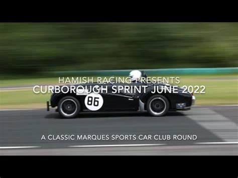 Curborough 2 Lap Sprint June 2022 TR3a 1959 A Classic Marques Sports