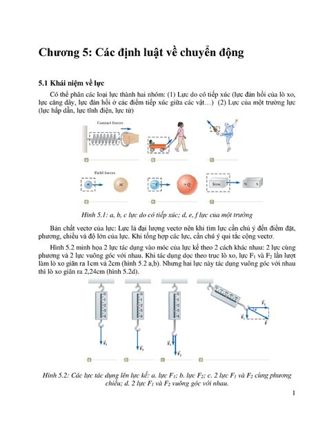 Chương 5 2018 Chương 5 Các đị nh lu ậ t v ề chuy ển độ ng