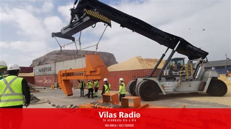 El Puerto De Arica Cuenta Con Nueva Elevadora De Camiones Vilas Radio