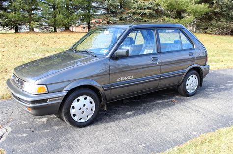 No Reserve: 1991 Subaru Justy GL 4WD for sale on BaT Auctions - sold ...