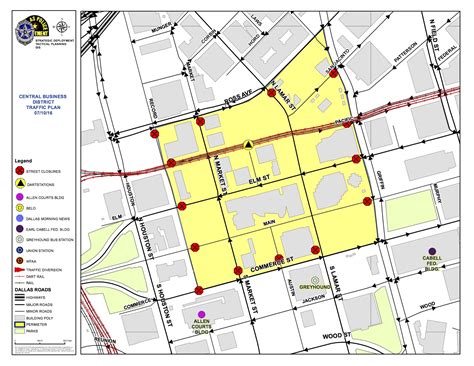 Downtown Dallas Traffic Update Dallas City News