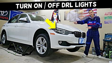 Bmw How To Turn On Off Drl Light Daytime Running Lights Bmw F F