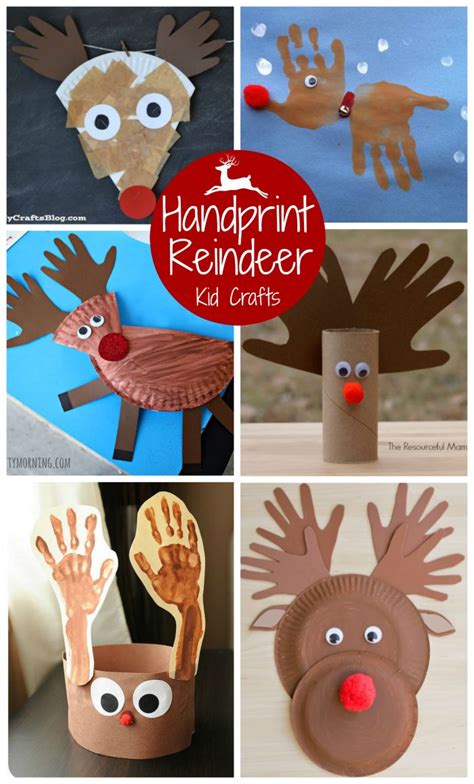 Top Ten Reindeer Kid Crafts Preschool Christmas Christmas Crafts For