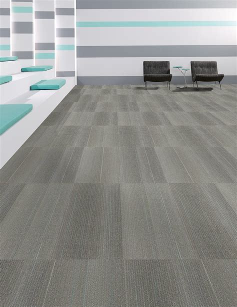 Shaw Central Line Carpet Tile Metro Teal 9 X 36 Builder45 Sq Ftctn