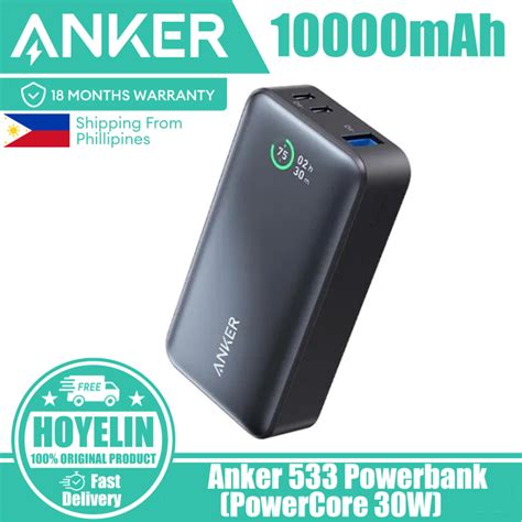 Anker 533 PowerCore Power Bank Power IQ 3 0 Portable Charger With PD