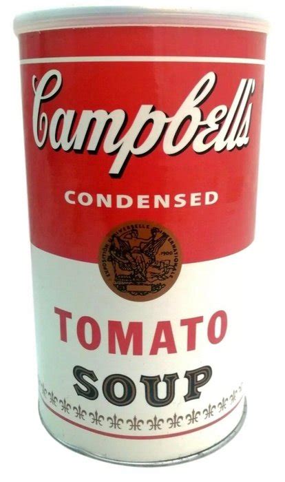 Campbell’s Tomato Soup Can Designed By Andy Warhol Catawiki