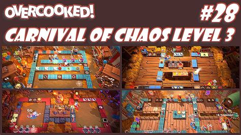 Overcooked Carnival Of Chaos Level Komplett Dlc Gameplay