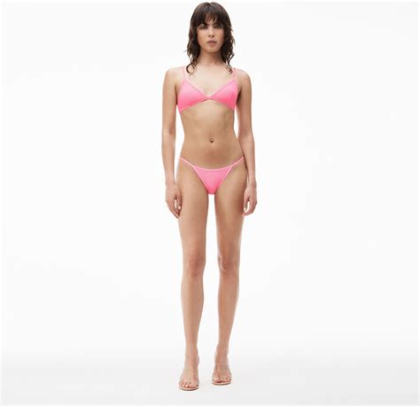 Alexander Wang String Cut Bikini Brief In Athletic Mesh Shopstyle Panties