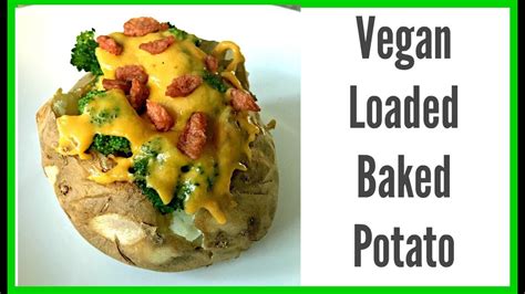 Vegan Loaded Baked Potato Youtube