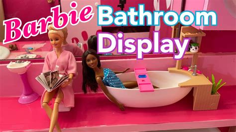 Barbie Fizzy Bath Playset 2021 From Pink Bathroom Youtube