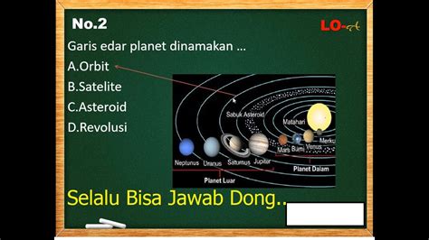 Planet Dalam Tata Surya Soal Dan Pembahasan Youtube