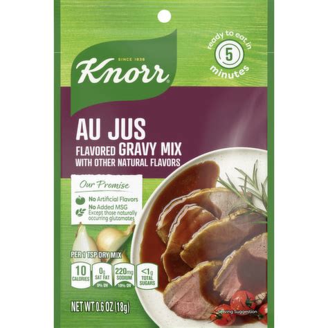 Knorr Gravy Mix, Au Jus