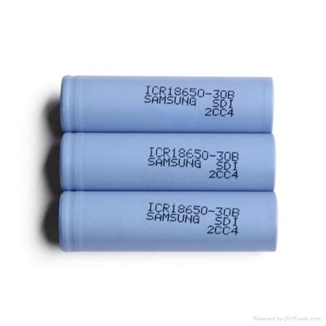 High Quality Samsung 18650 Lithium Battery Cells Icr 18650 30b 3000mah