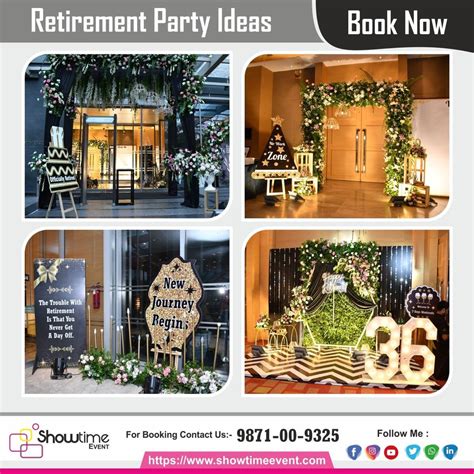 Retirement Party Decoration Service In New Delhi