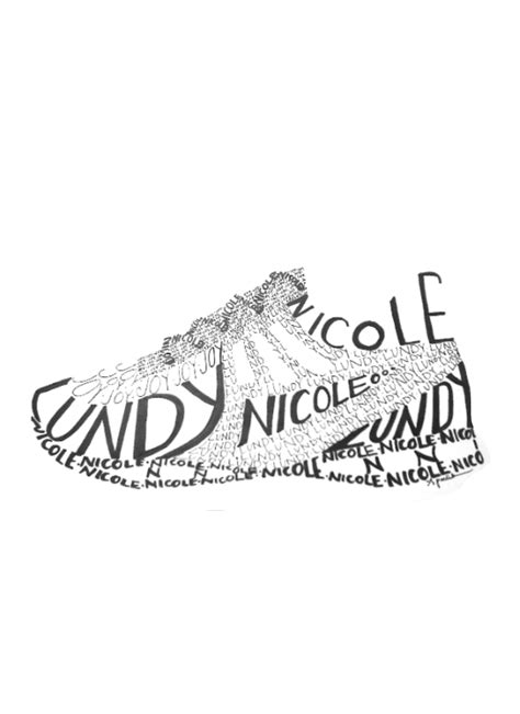 ahh cool! sneaker Typography :* Personalized Gifts, Personalised, Kicks ...