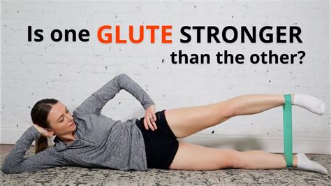 Glute Strength Test For Runners | Identify Your Glute Imbalance - YouTube