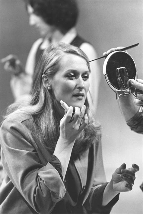 In Meryl Streep Touched Up Her Lipstick At The Vivian Beaumont