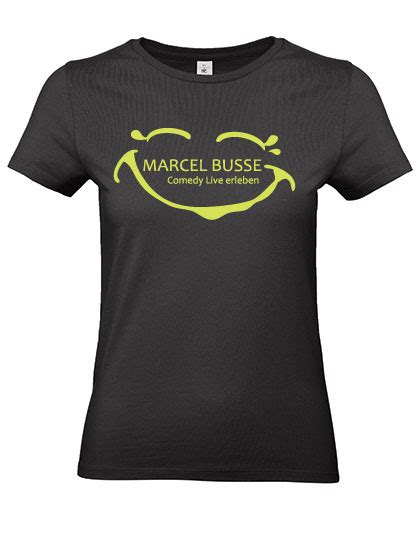 Marcel Busse Comedy Live Erleben Lady T Shirt In Schwarz Mit