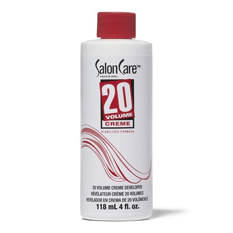 20 Volume Creme Developer 4 Oz By Salon Care Amazonde Beauty