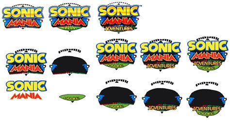 Sonic Mania Logo Separated - 14 October 2023 by Abbysek on DeviantArt