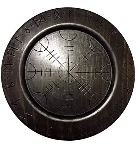 Helm Of Awe Offering Plate Norse Pagan Viking Heathen