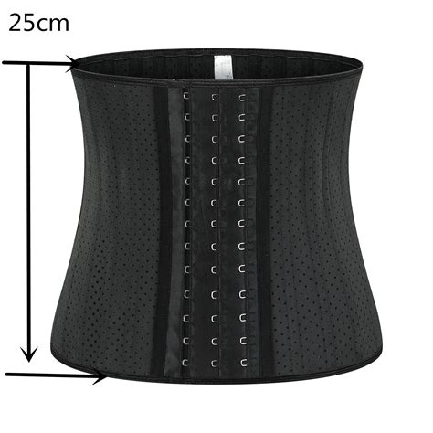 25 Steel Breathable Women Latex Waist Trainer Cincher Corset Slimming