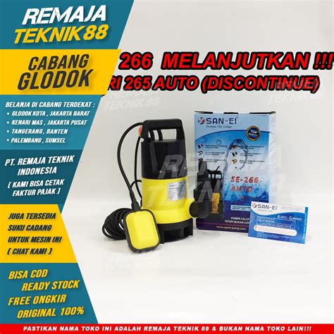 Jual Pompa Celup Air Bersih San Ei Se Se Otomatis Auto Pompa