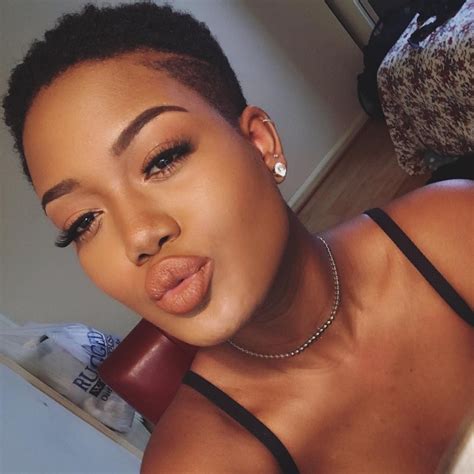 17 Stunning Women Who Make The Big Chop Look So Damn Good Tapered