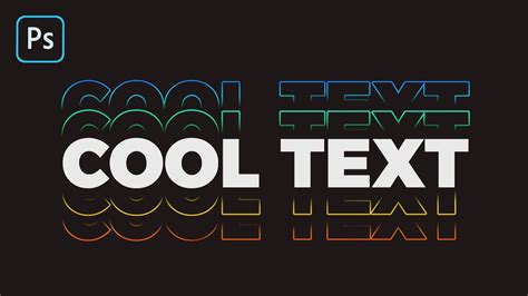 How To Create Cool Text Effect In Photoshop Typography Urduhindi