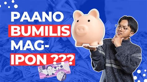 10 TRICKS PAANO MABILIS MAKA IPON NG PERA Ipontips Ai Savemoney