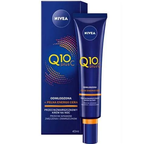 Nivea Q Plus C Przeciwzmarszczkowy Krem Na Noc Opinie I Ceny Kwc