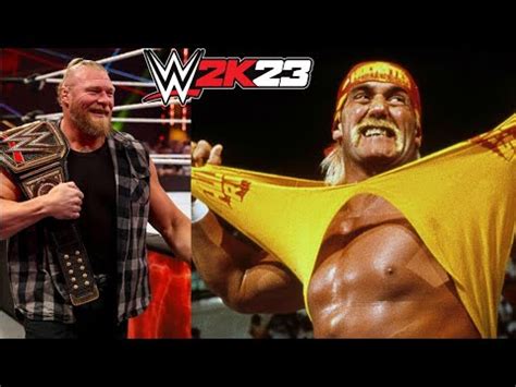 Wwe Full Match Brock Lesnar Vs Hulk Hogan Youtube