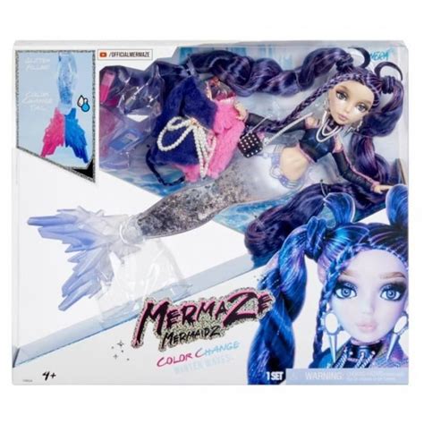 Mga Entertainment Mermaze Mermaidz Winter Waves Nera Avec Poup E