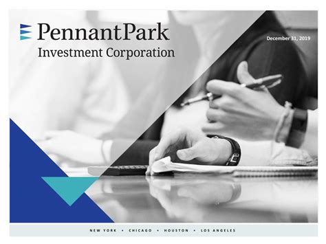 Pennantpark Investment 2020 Q1 Results Earnings Call Presentation