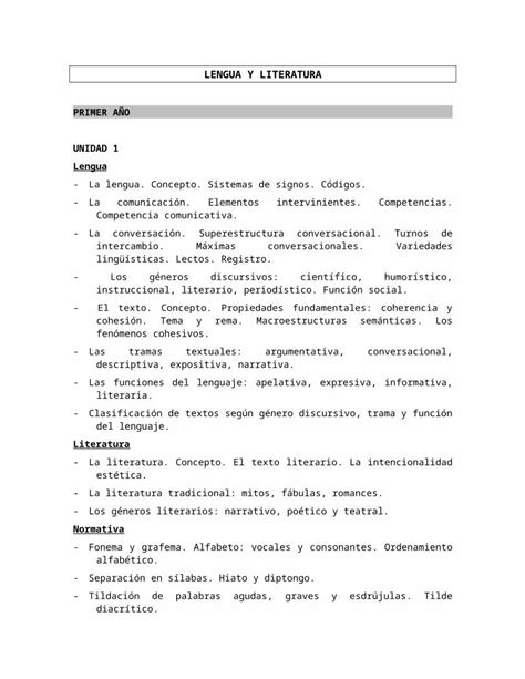 DOC Lengua Clasificación de los Textos DOKUMEN TIPS