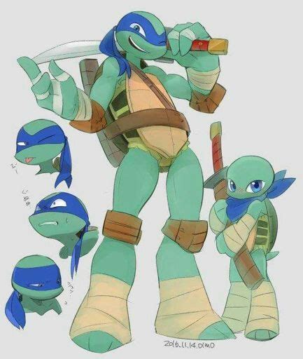 Leonardo Del Tmnt En Espa Ol Amino Tortugas Ninjas