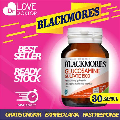 Jual BLACKMORES GLUCOSAMINE SULFATE SULPHATE 1500MG 1500 MG