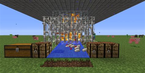 Minecraft 12w08a: Automatic Iron Golem Farm Minecraft Map