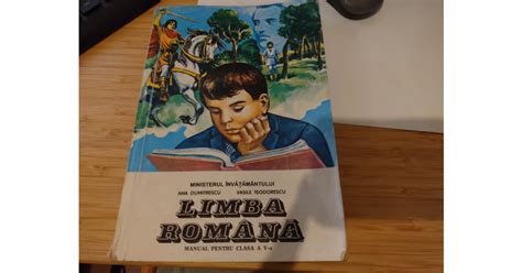 Manual De Limba Rom N Clasa V A Ana Dumitrescu I Vasile Teodorescu